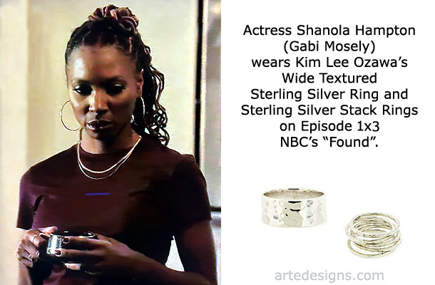 Handmade Jewelry as seen on Found Gabi Mosely (Shanola Hampton) Episode 1x3 10/17/2023