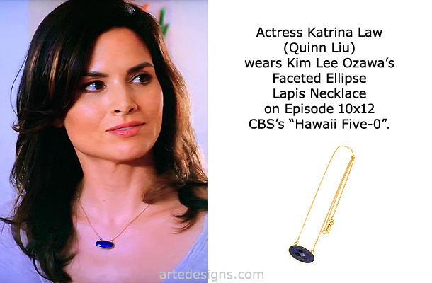 Handmade Jewelry as seen on Hawaii Five-0 Quinn Liu (Katrina Law) Episode 10x12 1/3/2020