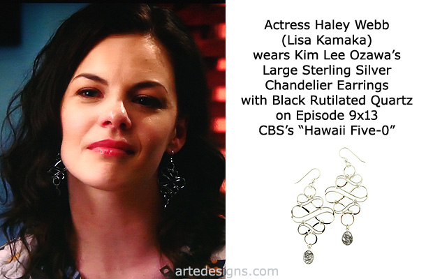 Handmade Jewelry as seen on Hawaii Five-0 Lisa Kamaka (Haley Webb) Episode 9x13 1/18/2019