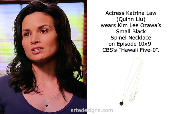 Handmade Jewelry as seen on Hawaii Five-0 Quinn Liu (Katrina Law) Episode 10x9 11/22/2019