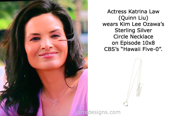 Handmade Jewelry as seen on Hawaii Five-0 Quinn Liu (Katrina Law) Episode 10x8 11/15/2019