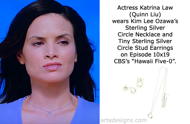 Handmade Jewelry as seen on Hawaii Five-0 Quinn Liu (Katrina Law) Episode 10x19 3/6/2020