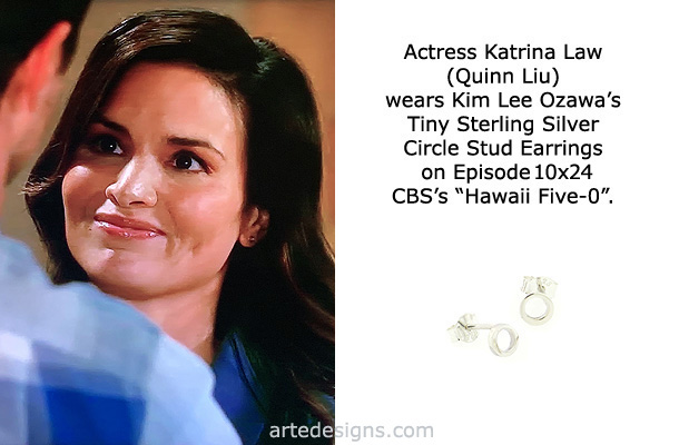 Handmade Jewelry as seen on Hawaii Five-0 Quinn Liu (Katrina Law) Series Finale Episode 10x24 4/3/2020