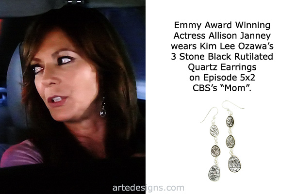 Handmade Jewelry as seen on Mom Allison Janney Episode 5x2 11/9/2017