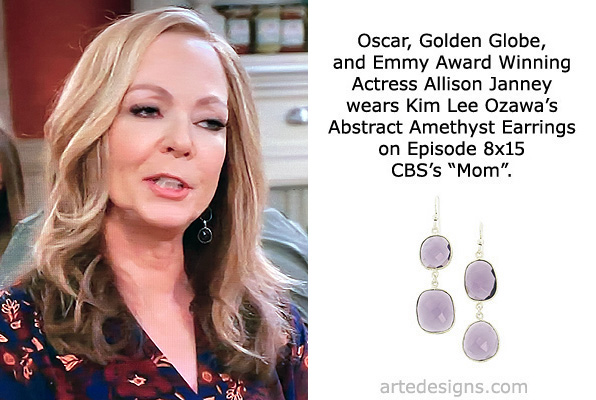 Handmade Jewelry as seen on Mom Allison Janney Episode 8x15 4/15/2021