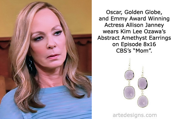 Handmade Jewelry as seen on Mom Allison Janney Episode 8x16 4/22/2021