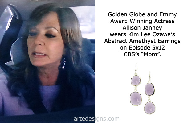 Handmade Jewelry as seen on Mom Allison Janney Episode 5x12 2/1/2018