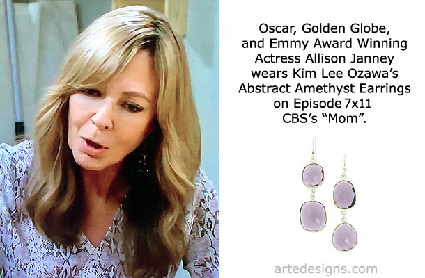 Handmade Jewelry as seen on Mom Allison Janney Episode 7x11 1/9/2020