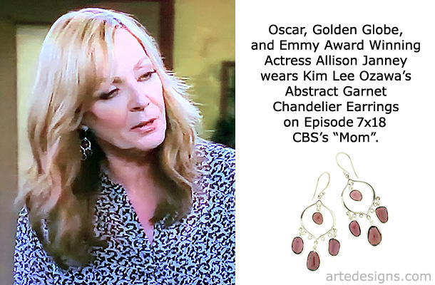 Handmade Jewelry as seen on Mom Allison Janney Episode 7x18 3/12/2020
