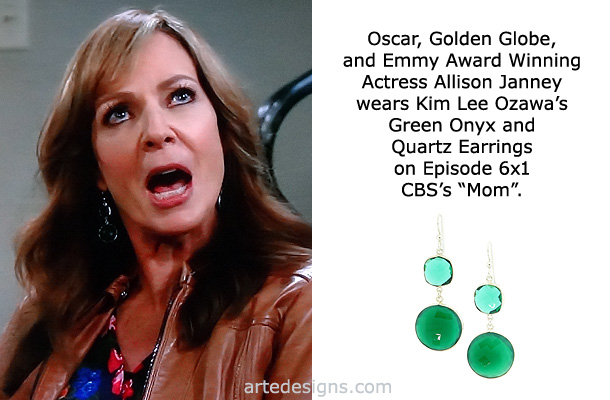 Handmade Jewelry as seen on Mom Allison Janney Episode 6x1 9/27/2018