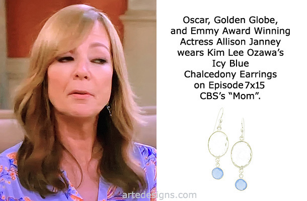 Handmade Jewelry as seen on Mom Allison Janney Episode 7x15 2/13/2020