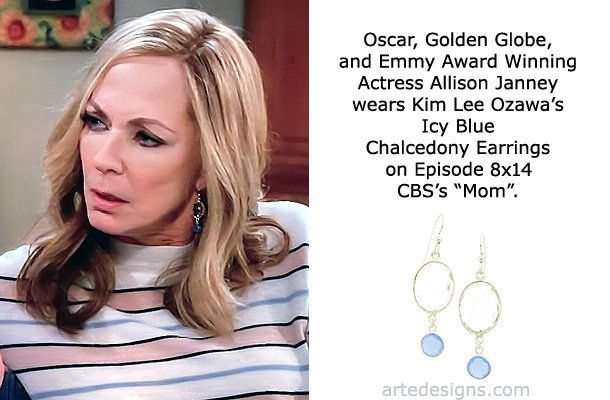 Handmade Jewelry as seen on Mom Allison Janney Episode 8x14 4/8/2021