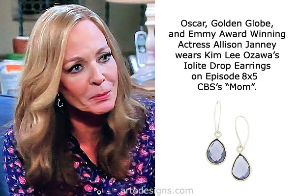 Handmade Jewelry as seen on Mom Allison Janney Episode 8x5 12/17/2020
