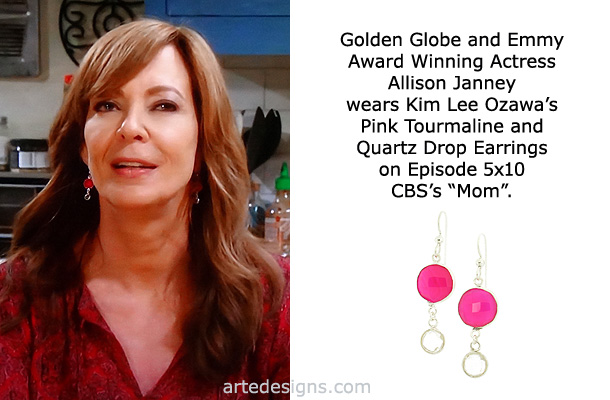Handmade Jewelry as seen on Mom Allison Janney Episode 5x10 1/11/2018