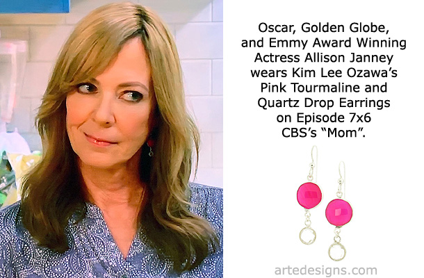 Handmade Jewelry as seen on Mom Allison Janney Episode 7x6 11/7/2019