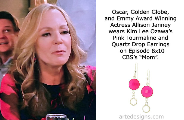 Handmade Jewelry as seen on Mom Allison Janney Episode 8x10 3/4/2021