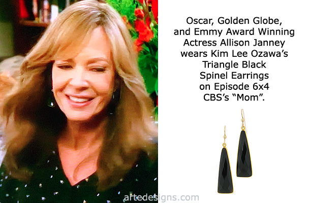 Handmade Jewelry as seen on Mom Allison Janney Episode 6x4 10/25/2018