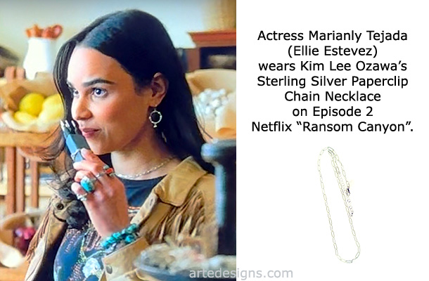 Handmade Jewelry as seen on Ransom Canyon Ellie Estevez (Marianly Tejada) Episode 2