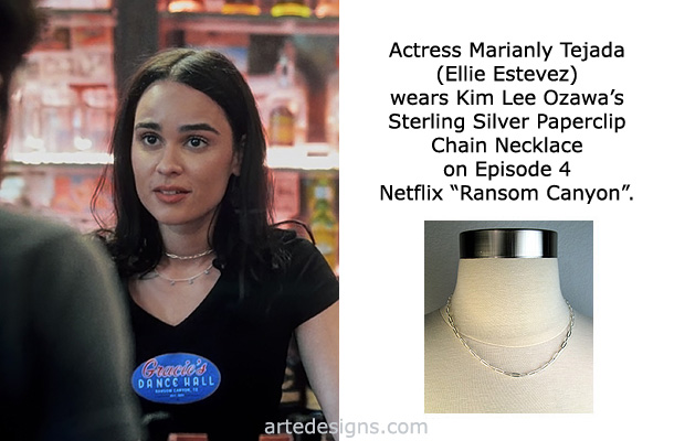 Handmade Jewelry as seen on Ransom Canyon Ellie Estevez (Marianly Tejada) Episode 4
