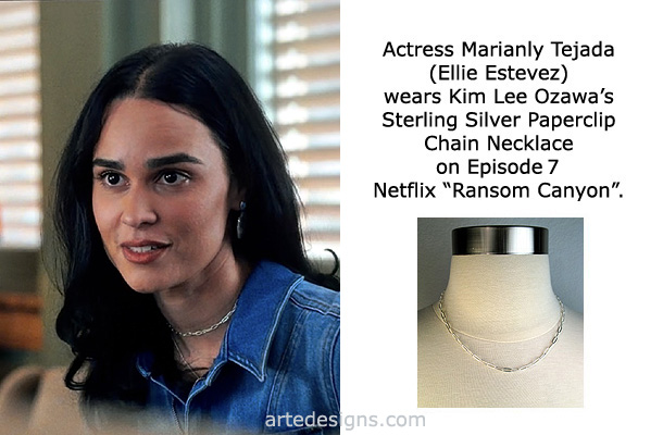Handmade Jewelry as seen on Ransom Canyon Ellie Estevez (Marianly Tejada) Episode 7