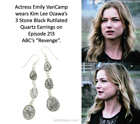 Handmade Jewelry as seen on Revenge Emily VanCamp Episode 2x13 2/10/2013