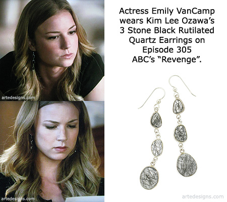 Handmade Jewelry as seen on Revenge Emily VanCamp Episode 3x05 10/27/2013