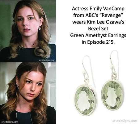 Handmade Jewelry as seen on Revenge Emily VanCamp Episode 2x15 3/10/2013