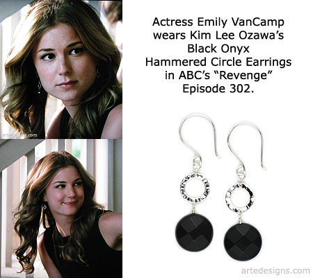 Handmade Jewelry as seen on Revenge Emily VanCamp Episode 3x02 10/6/2013