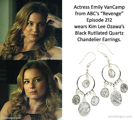 Handmade Jewelry as seen on Revenge Emily VanCamp Episode 2x12 1/20/2013