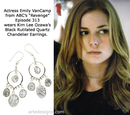 Handmade Jewelry as seen on Revenge Emily VanCamp Episode 3x13 1/19/2014