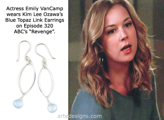 Handmade Jewelry as seen on Revenge Emily VanCamp Episode 3x20 4/27/2014