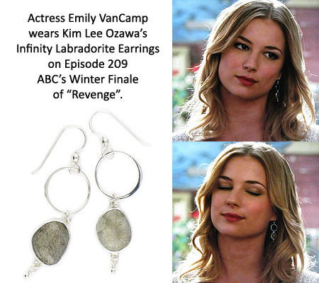 Handmade Jewelry as seen on Emily VanCamp Revenge Episode 2x09 12/2/2012