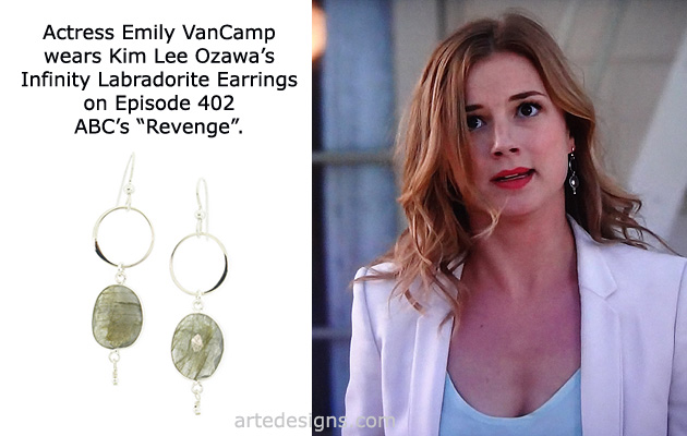 Handmade Jewelry as seen on Revenge Emily VanCamp Episode 4x02 10/5/2014