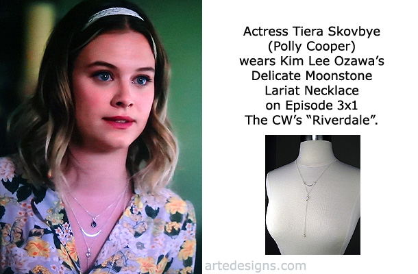 Handmade Jewelry as seen on Riverdale Polly Cooper (Tiera Skovbye) Episode 3x1 10/10/2018