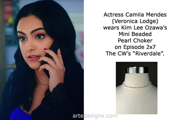 Handmade Jewelry as seen on Riverdale Veronica Lodge (Camila Mendes) Episode 2x7 11/29/2017