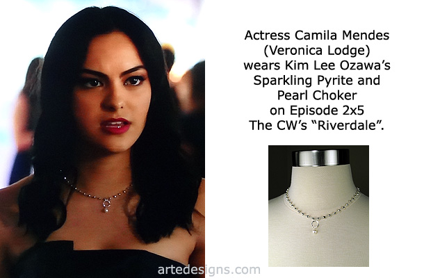 Handmade Jewelry as seen on Riverdale Veronica Lodge (Camila Mendes) Episode 2x5 11/8/2017