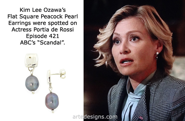 Handmade Jewelry as seen on Scandal Portia de Rossi Episode 4x21 5/7/2015