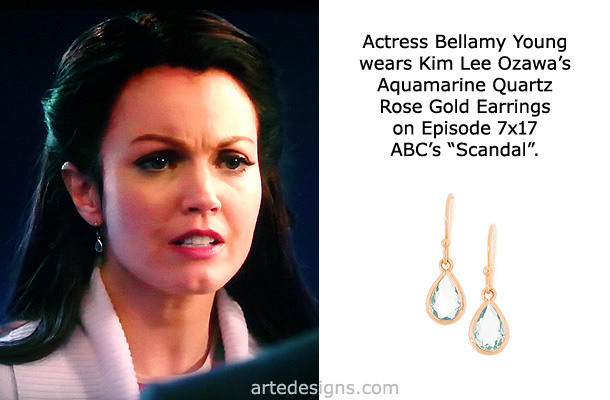 Handmade Jewelry as seen on Scandal Bellamy Young Episode 7x17 4/12/2018