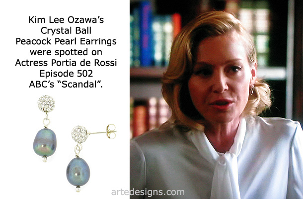 Handmade Jewelry as seen on Scandal Portia de Rossi Episode 5x02 10/1/2015