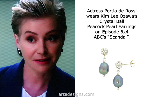 Handmade Jewelry as seen on Scandal Portia de Rossi Episode 6x4 2/16/2017