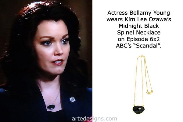Handmade Jewelry as seen on Scandal Bellamy Young Episode 6x2 2/2/2017
