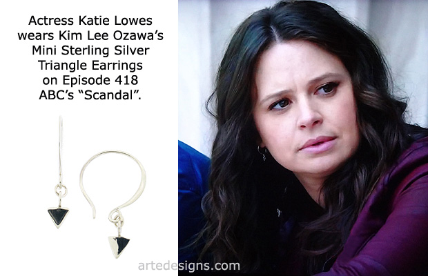 Handmade Jewelry as seen on Scandal Katie Lowes Episode 4x18 4/2/2015
