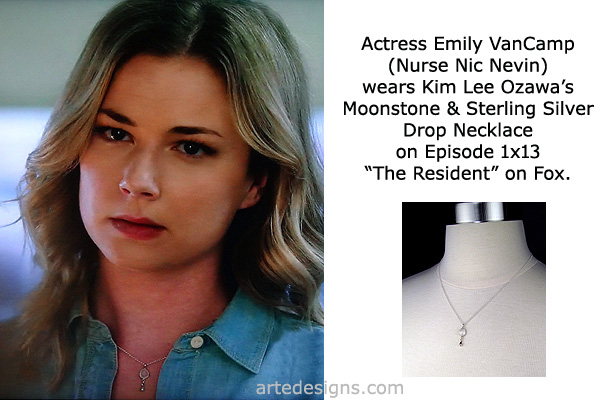 Handmade Jewelry as seen on The Resident Nurse Nic Nevin (Emily VanCamp) Episode 1x13 5/7/2018