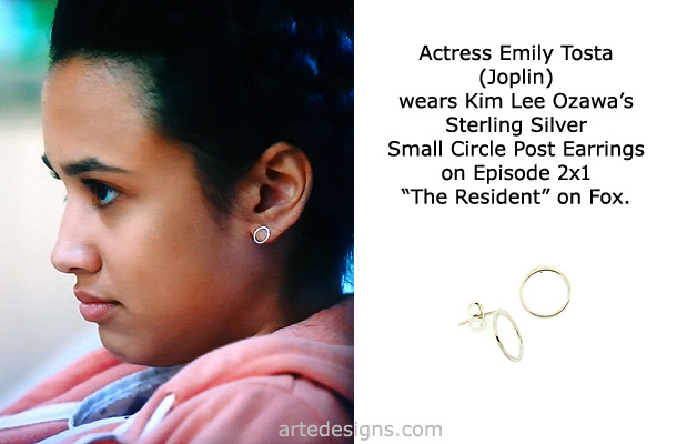Handmade Jewelry as seen on The Resident Joplin (Emily Tosta) Episode 2x1 9/24/2018